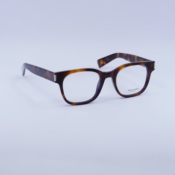 Saint Laurent SL722 006 Eyeglasses Havana 51mm Square Frame - Picture 1 of 10